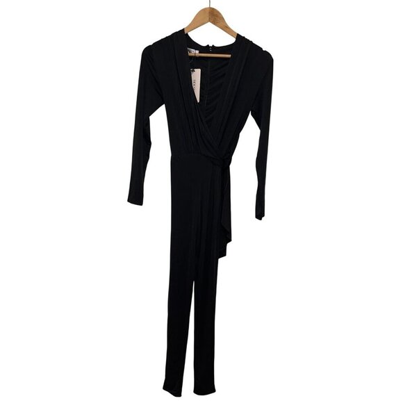 NWT House Of CB London Marcienne Black Jumpsuit Women size S SMall - Picture 2 of 9